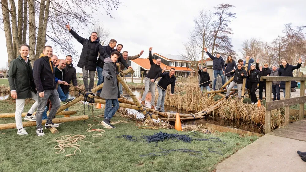Teambuilding groepsfoto management