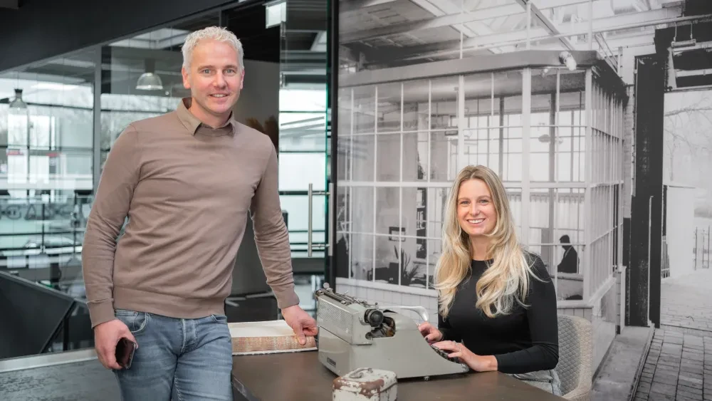 Team facilitair Folkert en Jarith