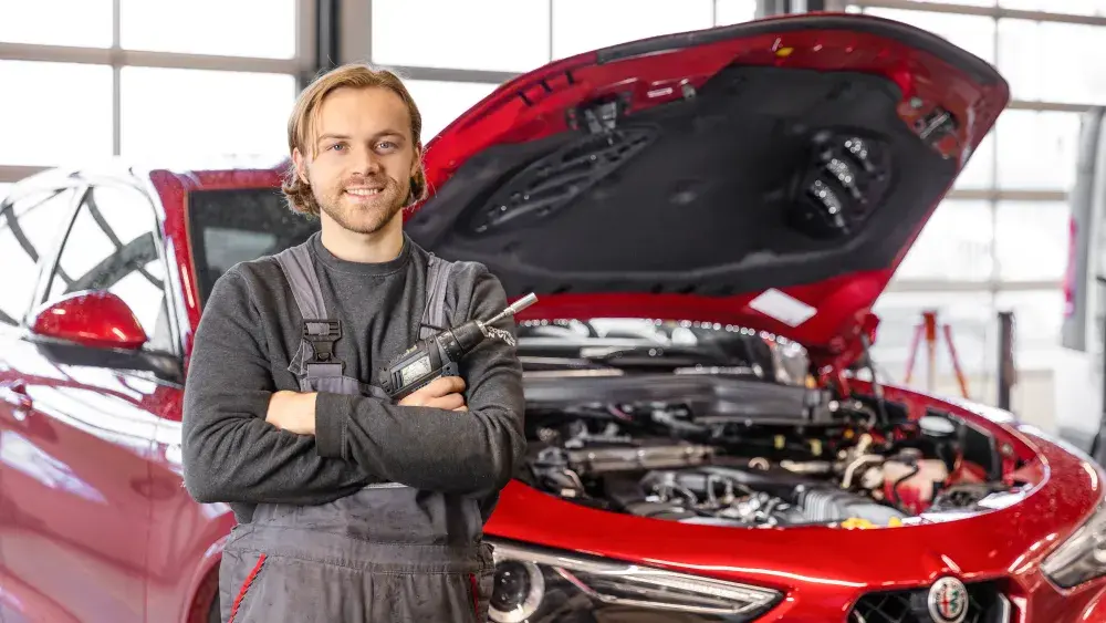Robbert over de werkplaats van Autocentrum Van Vliet