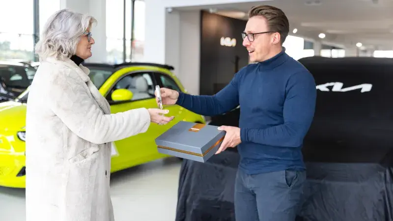 Afdeling verkoop bij Van Vliet Autogroep